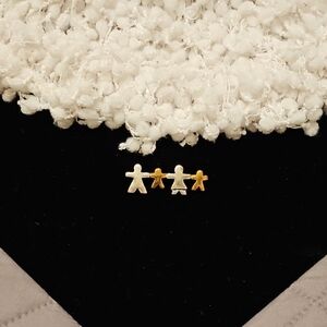 Vintage Gold and Silver Family Brooch